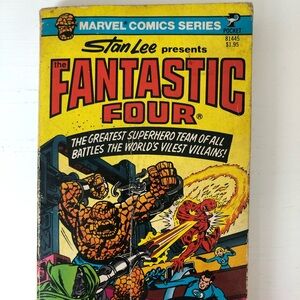 Fantastic Four 1977 Stan Lee Marvel Pocket Book